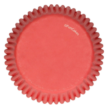 Cupcakes Backförmchen 48 Stück - Rot - FunCakes